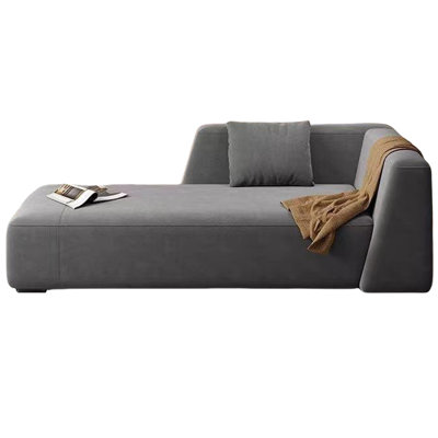 High Elastic Sponge Recliner In Light Luxury Style Upholstered Chaise Lounge by Comfort Zone Furniture.e