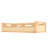 Minimalist Wood Floor Bed Frame with Protective Guardrails, Low Profile Platform Bed for Kids & Adults-259374691-259374690