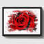 Red Rose Flower - Wall Art-23742024-23742025