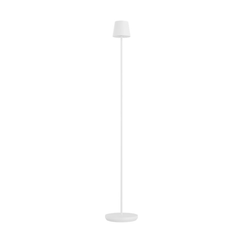 Nevis Medium Rechargeable Floor Lamp, Matte White