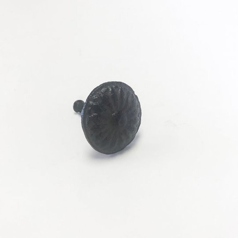 Poignée ronde de 1 po de diamètre, Noir