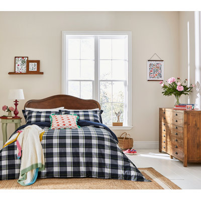 Daylesford Check Cushion 45x45cm Multi