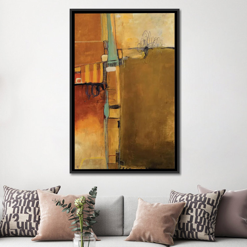 « counterculture iii », reproduction sur toile, Toile avec cadre noir, Pas de tapis, H 48 po x l 32 po x P 1,5 po