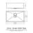 Undermount Single Bowl Kitchen Sink