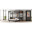 Lit superposé simple TG au-dessus de simple TG / lit mezzanine en métal, lits superposés séparables, avec barrière de sécurité surélevée