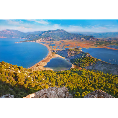 Iztuzu Beach by Dark_Eni - Wrapped Canvas Print