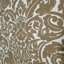 Flocage orange, beige, ivoire, crème, velours damassé victorien, papier peint, 3D