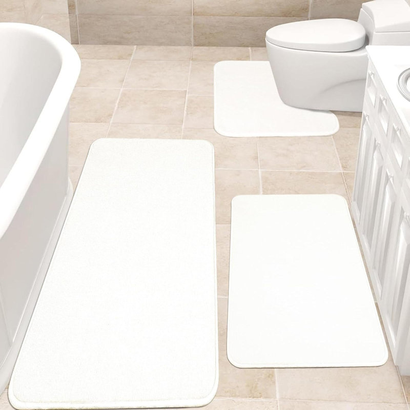 Bath Mat, White