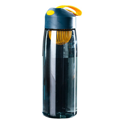 Bouteille d'eau Bouteille d'eau de sport de 550 ml avec boucle de transport et grilles de mélange intégrées