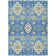 Machine Washable Indoor/Outdoor Chayden ACN1002 Blue