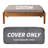 Custom Size 2" H Cushion Cover, Slipcover Replaceable Bench/Chair Window Seat Cushion Cover Only-635773113-635773772