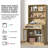 61.5'' Kitchen Pantry with Drawer and Storage Cabinet