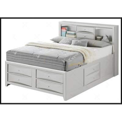 King Storage Bed