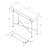 Geno 42.5'' Console Table-826102540