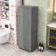 Armoire de rangement autoportante avec tiroirs de rangement, tablettes réglables et portes-1215500729