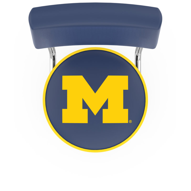 NCAA 30" Swivel Bar Stool, University of Michigan