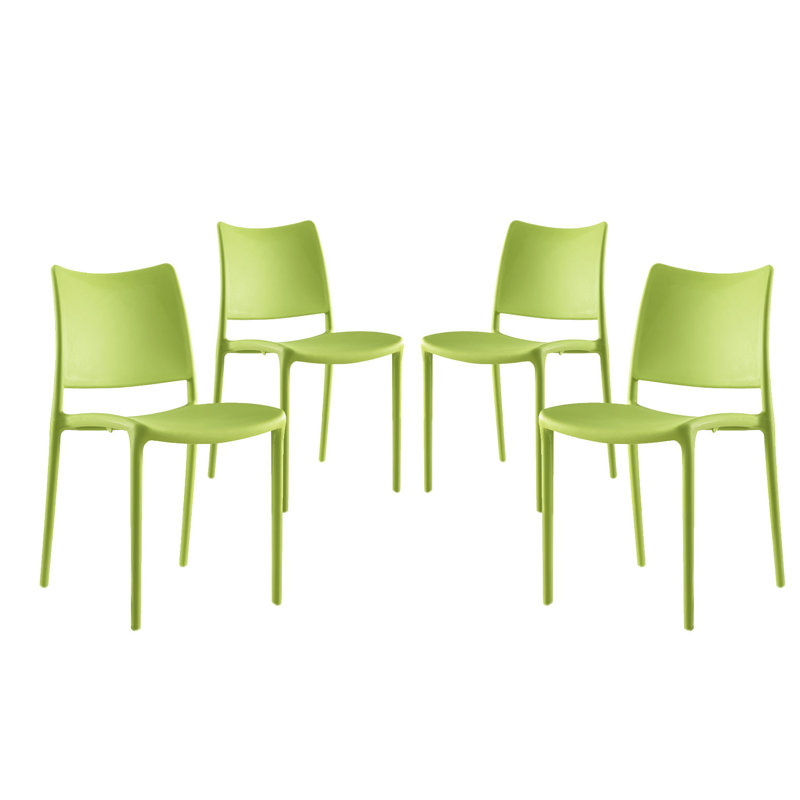 Chaise de salle à manger Modway Hipster, Vert