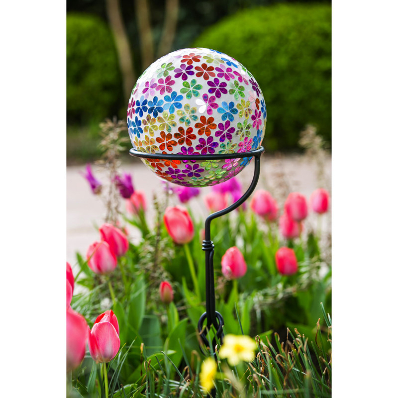 Weather Resistant Plants & Flowers Gazing Ball