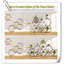 Support pour plante d'intérieur pour plantes Support pour plante d'intérieur ou extérieur pour plantes d'intérieur Grande tablette en bois à 2 niveaux Creative DIY Support pour table Salon Balcon Patio