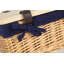 Wicker Lined Gift or Storage Hamper Basket with Lid-282393384-282393388