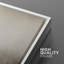 «Black and White Abstract Gradient Landscape Art», reproduction d'art sur toile encadrée-120783735-120783731