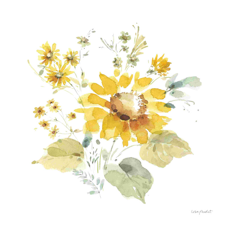 Tournesols pour toujours 07, H 36 po x l 36 po