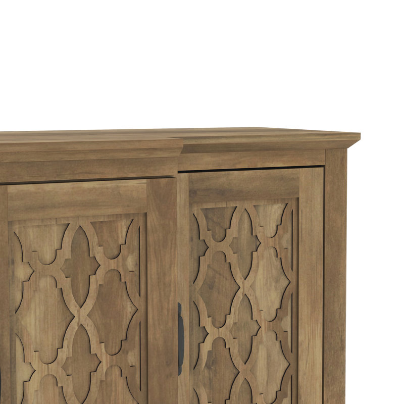 Armoire de salle à manger Chessani, Chêne noueux