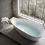 1500mm x 780mm Freestanding Stone Bathtub