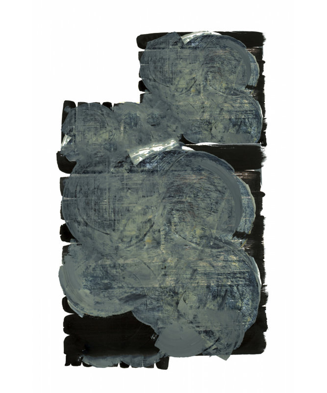 Dark Abstract Texture by Cartissi — Abstract Wall Art, Tan, 40 × 60, Framed Print