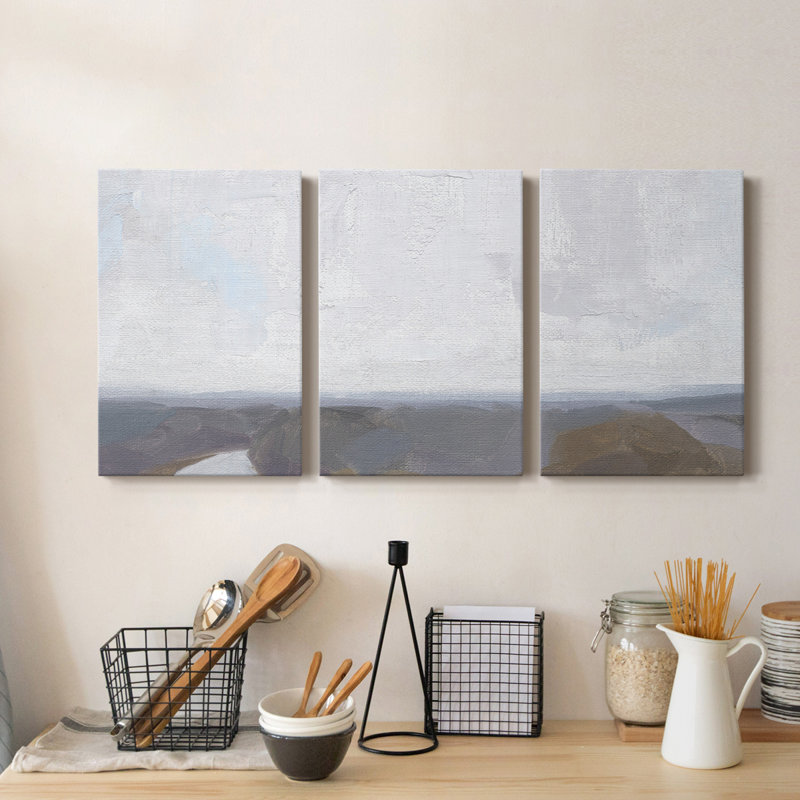 " Low Appalachia I " 3 - Pieces, 20" H x 16" W x 1" D