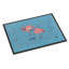 Tapis d'entrée antidérapant Stu Flamingo on Speckle-907116476