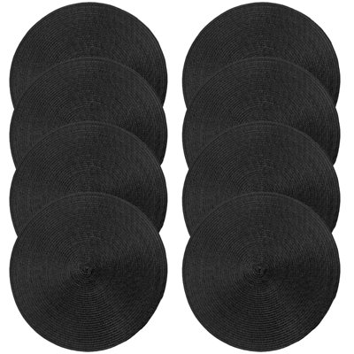 Naomie Polypropylene Plastic Round Placemat