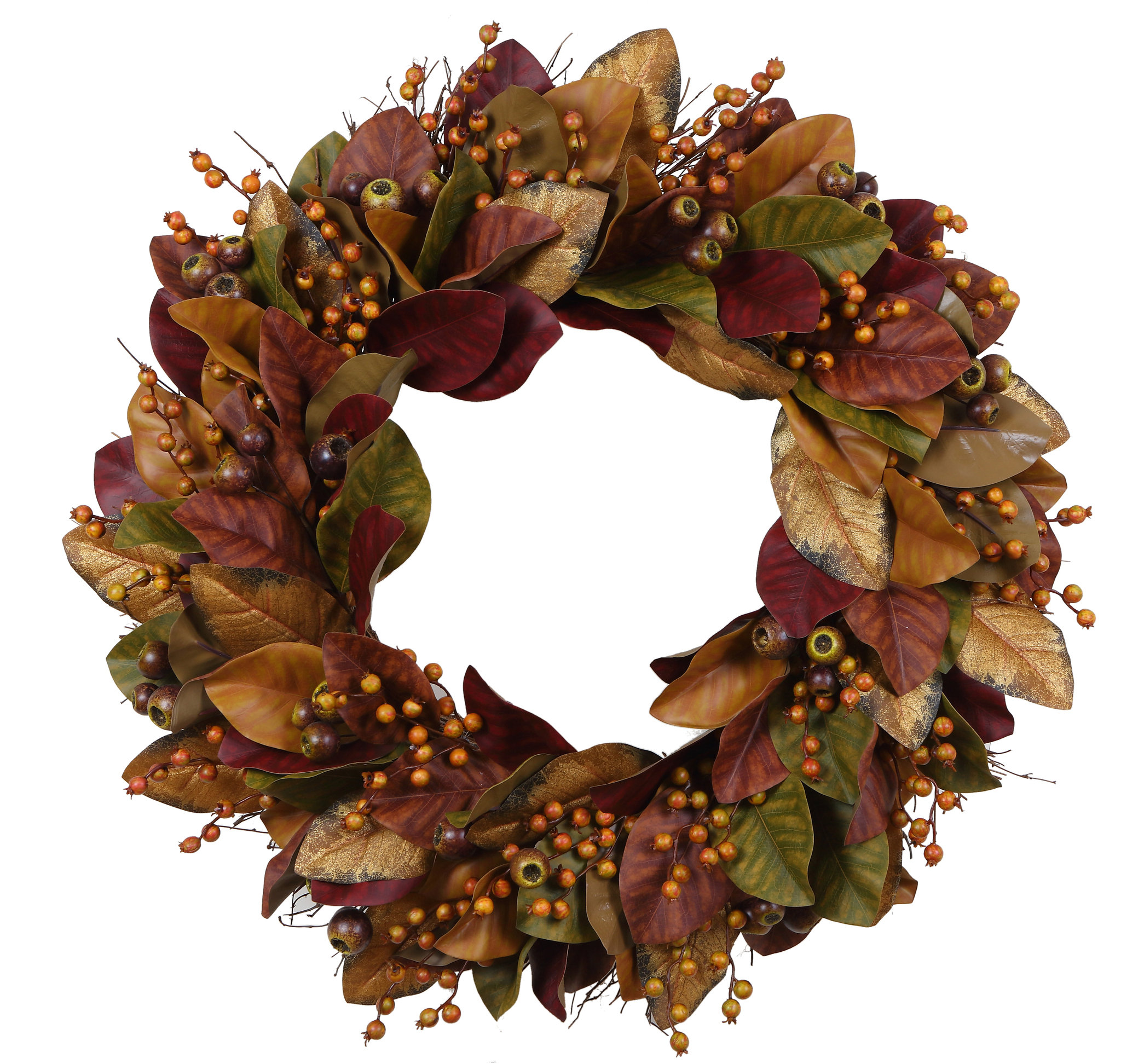 The Holiday Aisle® Jahiya Faux 30'' Wreath | Wayfair