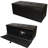 18.5" Tall Brown Leather Upholstered Storage Bench, Front Pull Handle, Single Hinge For Stability, 38.5In L X 12.5In W Storage, 2In 3.5In Legs, 46Lb Product Weight, 17In Width, 19In Package Width