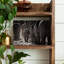 Dusty Elephant Family Contemporary Elephant Nature Wildlife Wall Art Print by Ben McRae - Wrapped Canvas Print-112152380