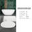 x Freestanding Soaking Plastic / Acrylic Bathtub