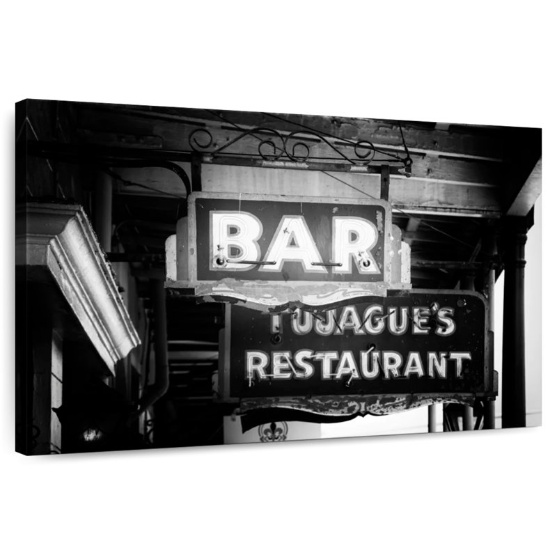 Enseigne de bar Tergel Nola, H 32 po x l 48 po