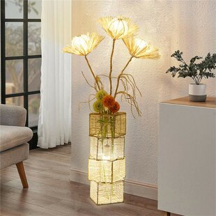 Finesse Decor Modern Spiral LED 61  Floor Lamp Dimmable Led Strip