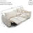 Power Lift Sleeper Sofa Couch-108494598