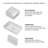 Copco 4-piece Junk Drawer Organizer-114603785