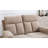 57.5" Wide Contemporary Chenille Upholstered Manual Reclining Loveseat Sofa-1483094901