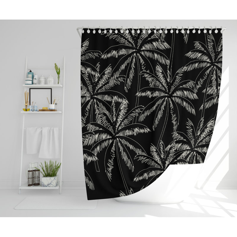 Artoria Polyester Shower Curtain Set, 168cm H x 168cm W