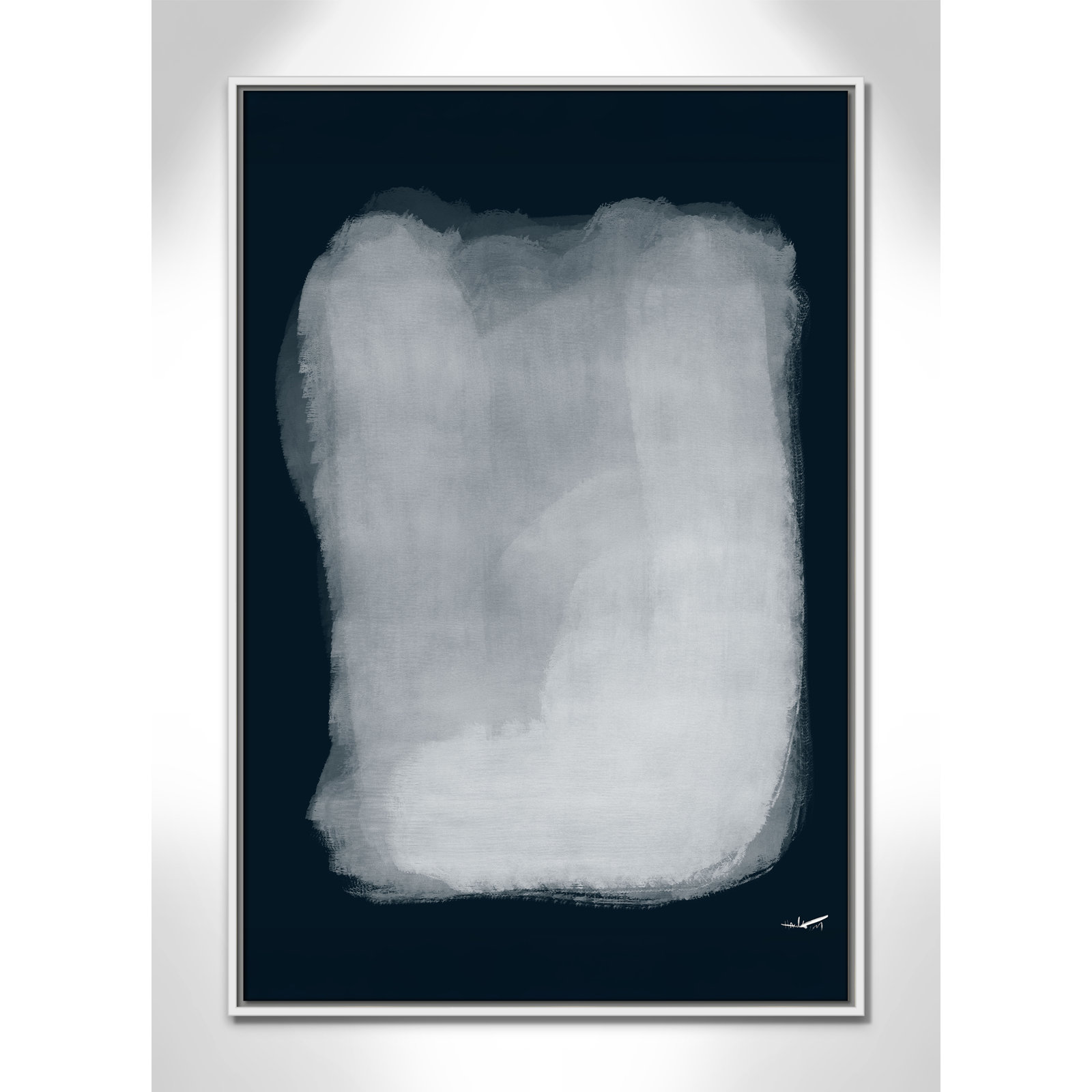 Gelder "Calme 001" Print by N.Atelier, 37.5" H x 25.5" W, White