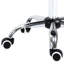 Tabouret de selle gris en similicuir, réglable en hauteur, à mobilité douce, pour tabouret hydraulique de massage en gris, cuir d'unité centrale, réglable en hauteur, beauté et salon