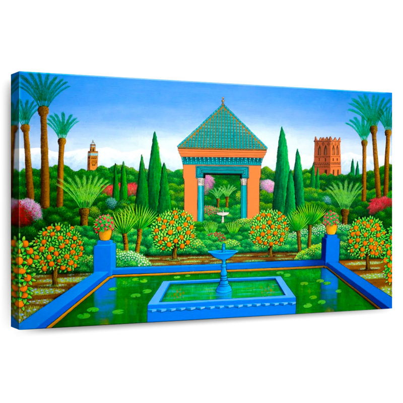 Rorry Marjorelle Oranges, 32" H x 48" W