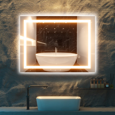 Miroir de salle de bain mural Jakeim