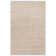 Doleman Hand Woven Jute/Cotton Solid Color Rug in Natural