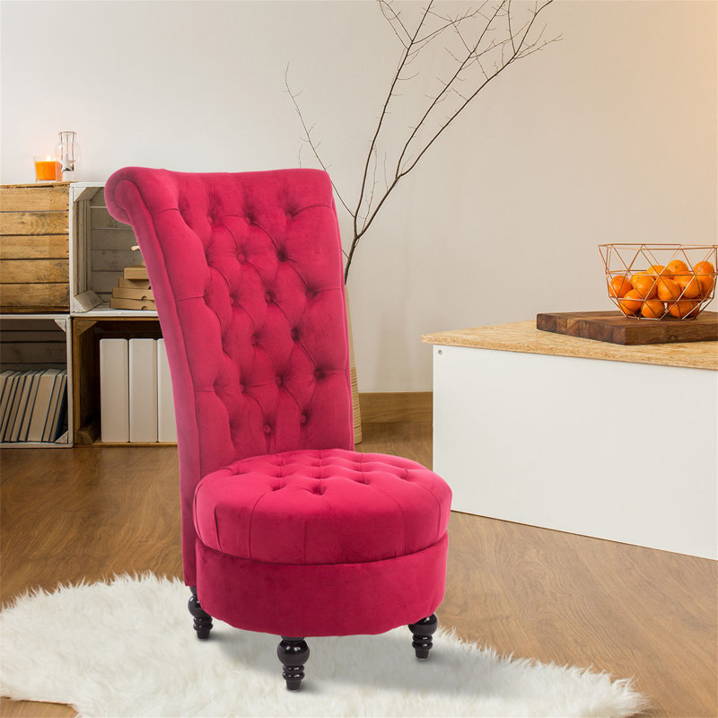 Fauteuil d'appoint à haut dossier HOMcom