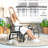 High Back Glider Chair Set,Outdoor Glider-63137689