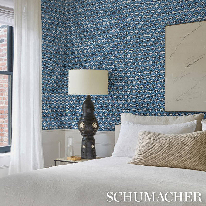 Schumacher x Neisha Crosland Pollen Wallpaper, Delft